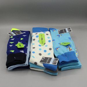 Men's Crew Sock West Loop Socks 9 Pairs Size 6-12